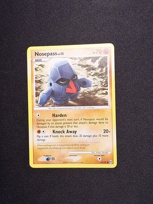 Nosepass 69/99 Tarinor Platin Arceus Pokemon Karte Englisch