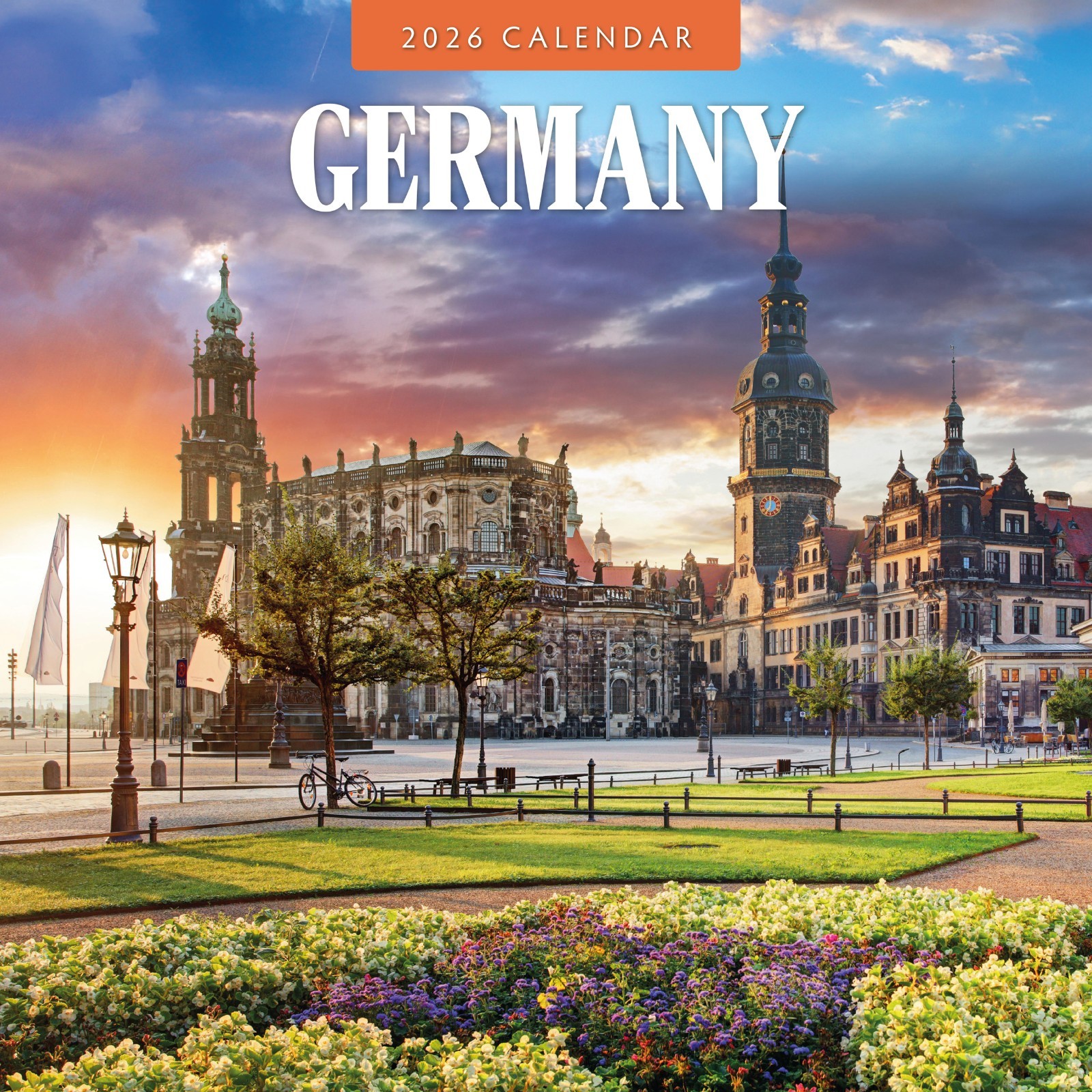 Germany 2026 Square Wall Calendar