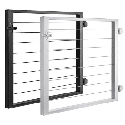 Cable Railing Gate for Wood Metal Cable Railing System Metal Fence Gate