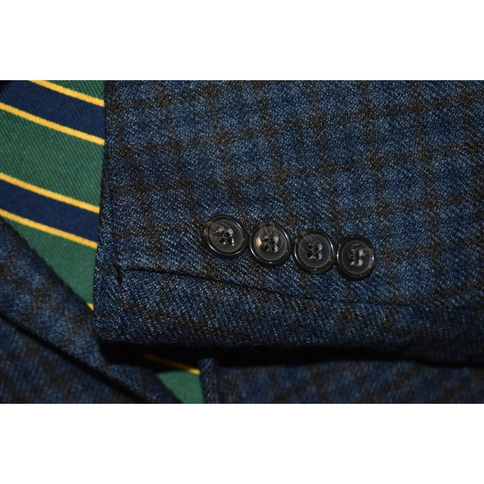 Blazer Abrigo Deportivo Lauren Ralph Lauren Para Hombre Talla 44 L Chaqueta 2Btn Pata de Gallo Foto 4 de 4