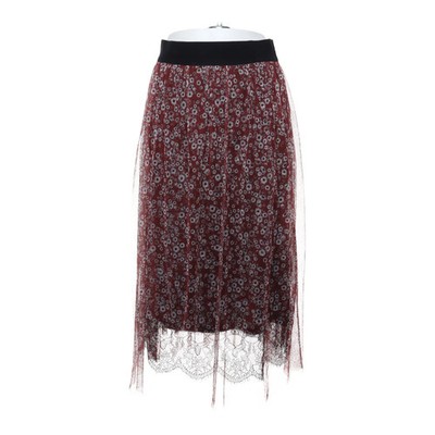 Riani, Rock, Größe: 34, Rot/Weiß/Schwarz, Elasthan/Polyamid/Polyester #a7G
