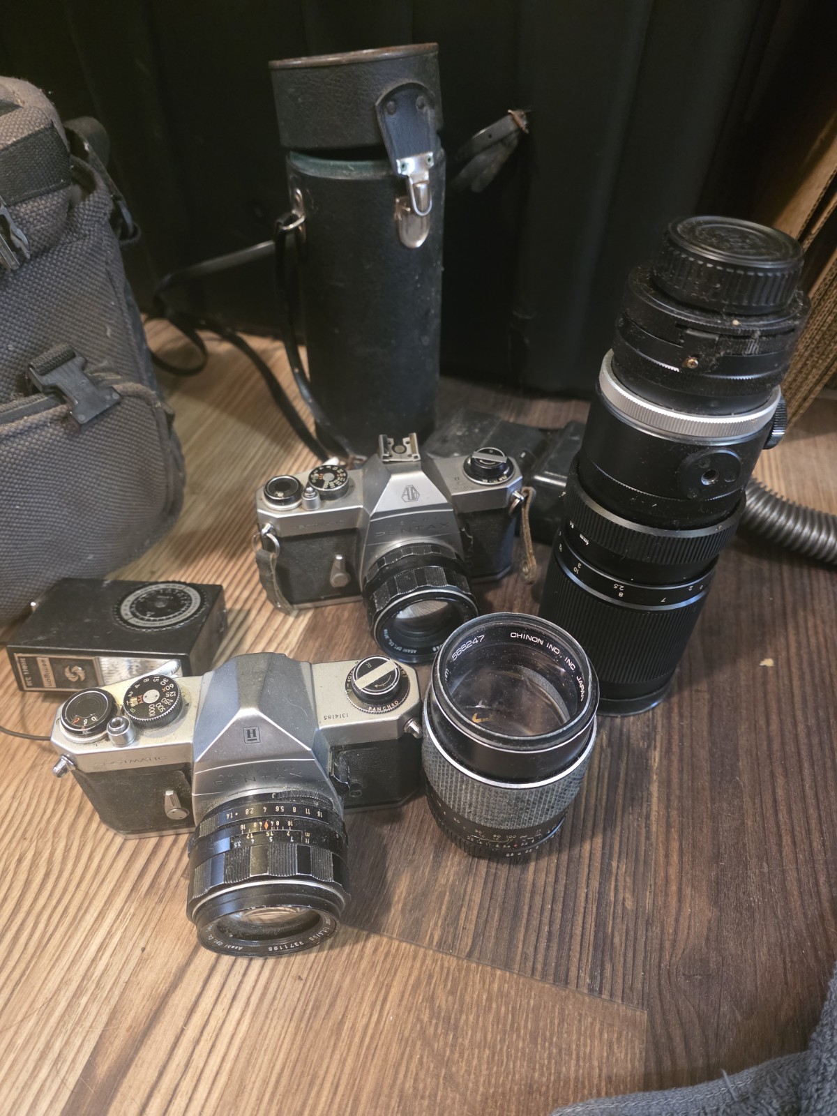 Vintage 35mm Camera Equipment