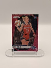 2024 Panini Prizm WNBA Julie Vanloo Rookie #42 Pink Velocity Prizm /79 Mystics
