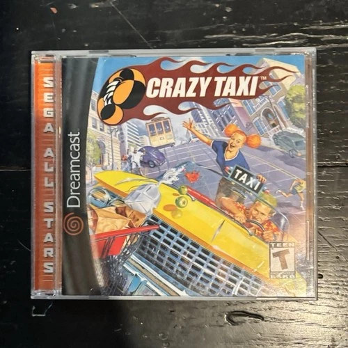 SEGA Crazy Taxi Sega Dreamcast Racing Arcade NTSC Manual Included 2000