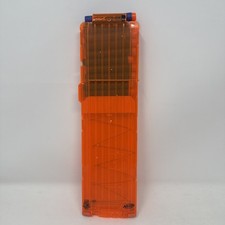 Nerf N-Strike Elite 18 Round Clear Orange Clip Magazine Dart Gun OEM