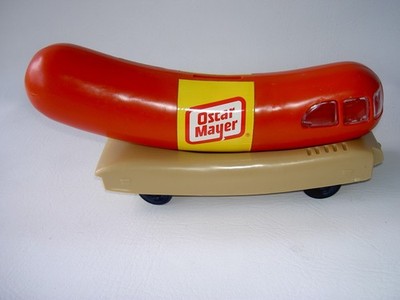 OSCAR MAYER WEINER MOBILE CAR USA 1992 OLYMPICS TEAM BANK VGC READ