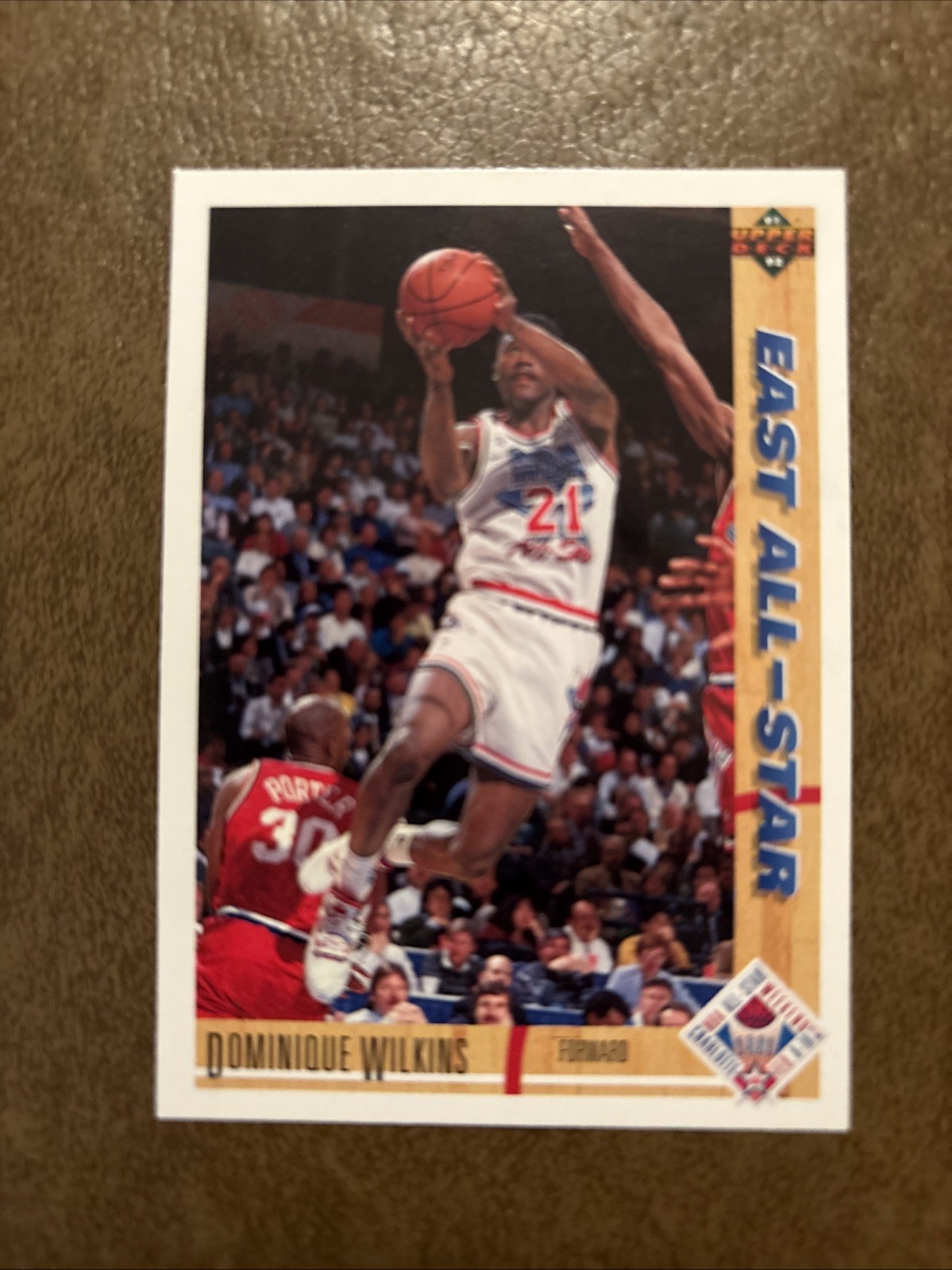 1991-92 Upper Deck - All-Star Dominique Wilkins #66 Mint Potential For Grading
