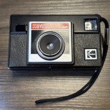 Kodak Instamatic X-15F Camera Vintage USA Function Works Untested Wrist Handle