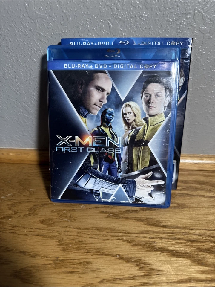 X-Men: First Class (Blu-ray/DVD/Digital, 3-Disc Set) w/slipcover - Image 3 of 4