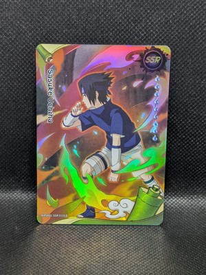 Sasuke Uchiha NRSA01-SSR-022L3 Naruto Kayou Card Tier 4 Wave 6 NM (ENGLISH)