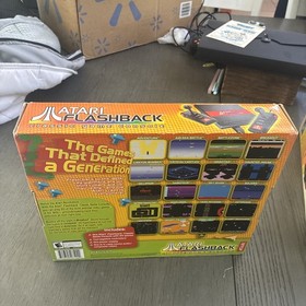 Atari Flashback Classic Game Console Plug & Play 20 GAMES Built In - 1st Edition