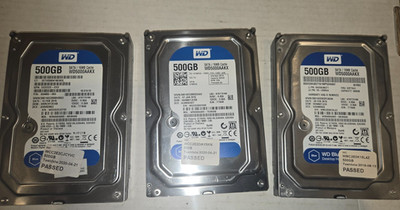 WD Western Digital WD5000AAKX WCC2E2DAY5KN 500 GB Internal HD Hard Drive
