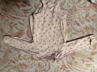 Carter's Baby Girl 3M Cotton Sleeper Pajama Lot, Pink Floral Animals — photo 5