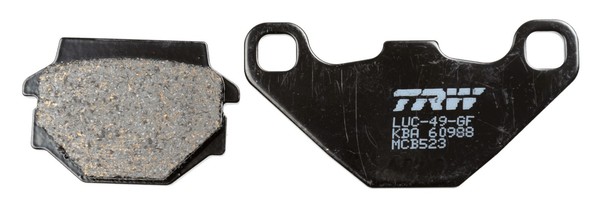 Bremsbelagsatz Scheibenbremse Organic Allround TRW MCB523 FüR Kawasaki Suzuki TU-image