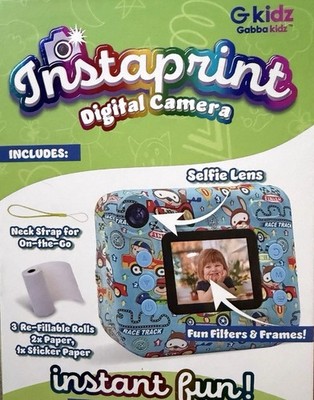 G Kidz Instaprint Digital Camera Instant Print Photo Camera New Sealed