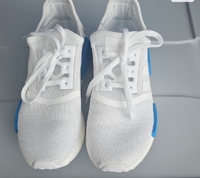 Limited 2018 Adidas NMD_R1 J 'Bright Blue Size 3.5 US