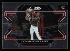2022 Panini Prizm WWE #89 Commander Azeez - Wrestling Card