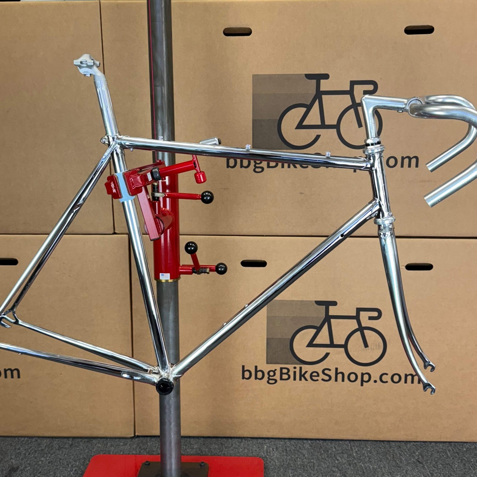 Wilier Triestina, Full Chrome Rare Vintage Luxury Relic Italian Bike-1980s, 55cm