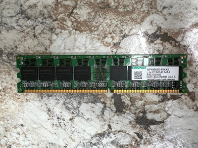 Kingmax MPMB62D-68KX3 256MB DDR-333 CL2.5 RAM Memory SDRAM (NOS)