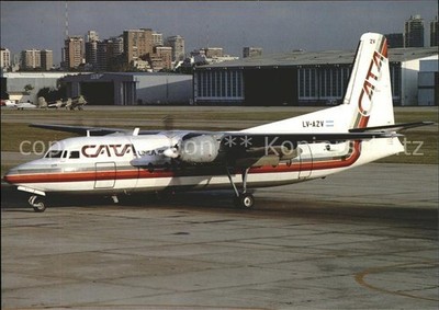Aircraft Civil Cata Linea Aerea S.A.C.I.F.I. Fairchild Ind. F-27J LV-AZV 