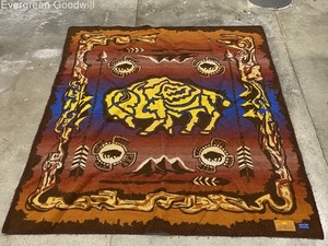Pendleton - Buffalo Creation Story 64 In. X 80 In. - Wool Blanket
