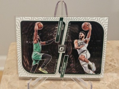 2023-24 Panini Donruss Optic Illusions Jaylen Brown / Jayson Tatum #2 Celtics