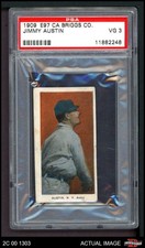 1909 E97-1 C.A. Briggs #1 Jimmy Austin PSA 3 - VG