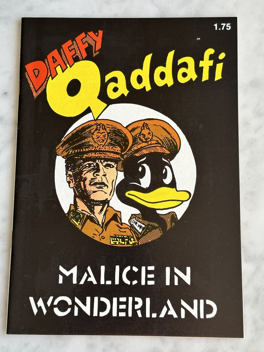 Daffy Qaddafi: Malice in Wonderland #1 (Comics U.S.A., 1986) | eBay