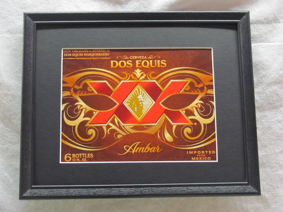米国ヴィンテージDos Equis Amber Beer サイン
