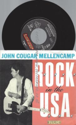 7''  John Cougar Mellencamp   R.O.C.K. In The U.S.A.