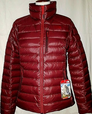 deep garnet red north face