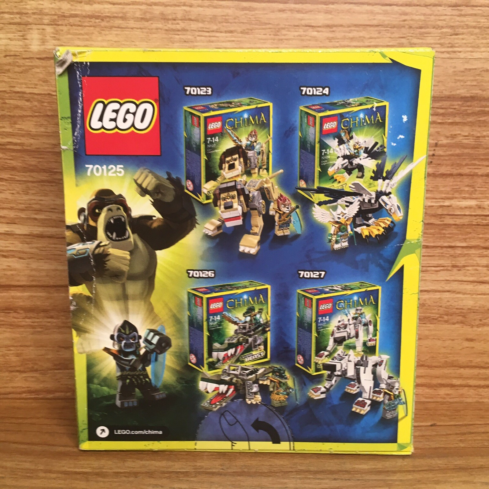 lego chima gorilla legend beast