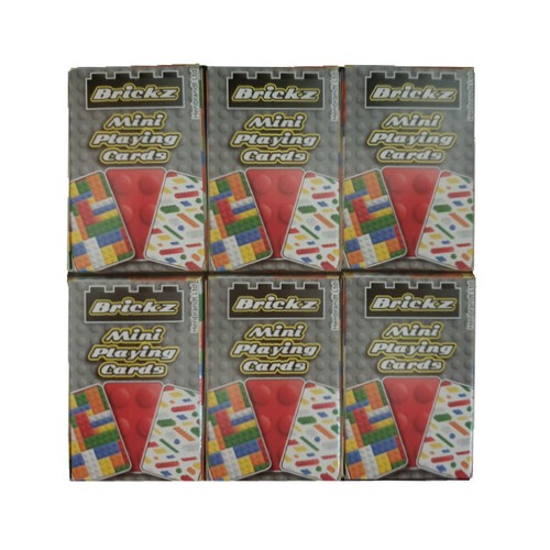 6 x Mini Packs Themed Playing Cards Boys Girls Party Bag Fillers Toys Henbrandt - Picture 35 of 40