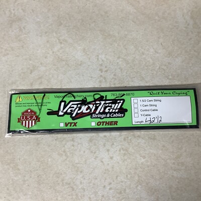 Vapor Trail  - Y-Cable 42 1/2  Black