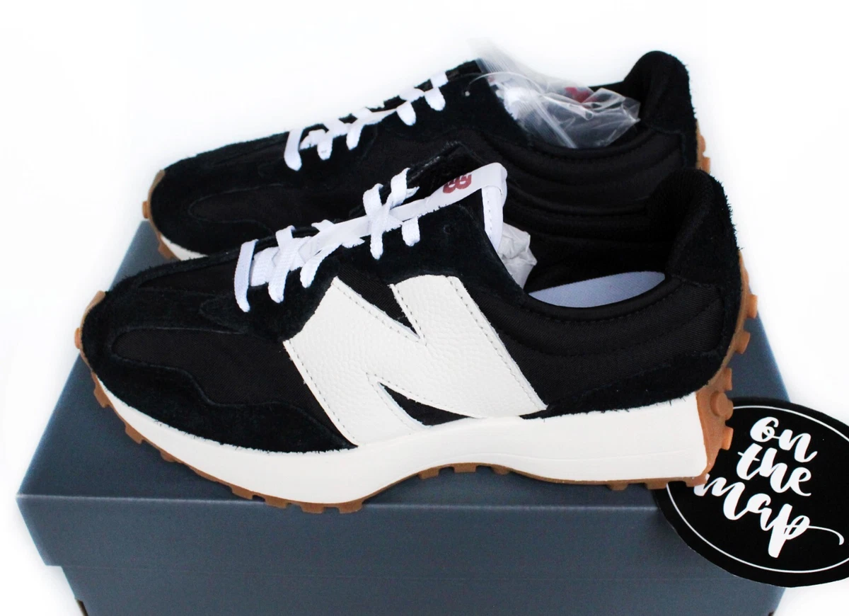Black new balance best sale 327