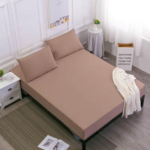18in Deep Pocket Fitted Sheet Easy Care Mattress Cover Bed Sheets Bedding - Picture 25 of 25