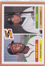 2005 TOPPS HERITAGE BASEBALL THEN AND NOW HANK AARON ICHIRO #TN1 NMMT *A4226