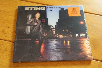 STING - 57th & 9th (CD, DIGIPAK) [NEW SEALED]