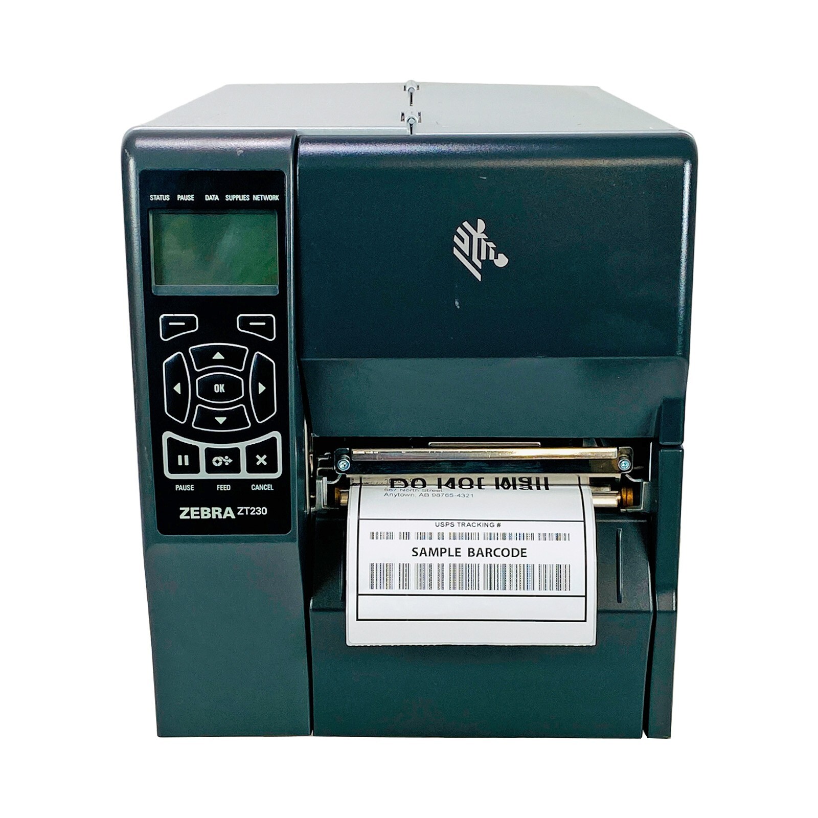 Zebra ZT230 Industrial Thermal Transfer Label Printer USB Serial LAN eBay