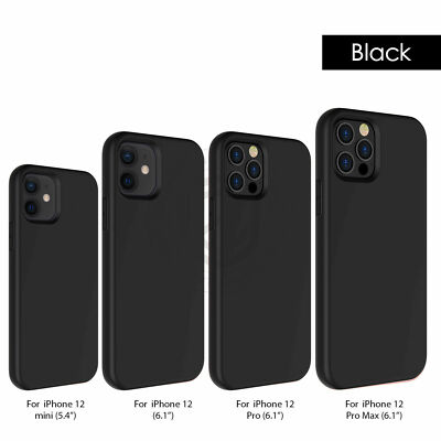 Hülle für iPhone 7 8 X XS 11 12 PRO MAX Stoßfest Weich TPU Silikon Handyhülle