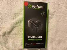 Digipower DSLR Travel Charger For Canon Replacement Batteries LP-E6/E8/E12/E17 