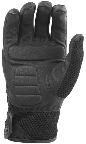 Guantes para mujer HIGHWAY 21 turbina, negros, medianos - Imagen 2 de 8