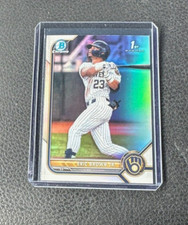 2022 Bowman Chrome Draft Eric Brown Jr. 1st Chrome Refractor