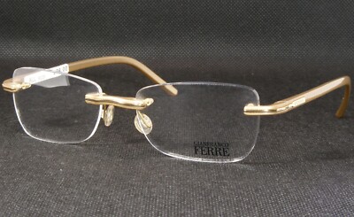 GIANFRANCO FERRE ドラゴン柄タンクトップ 42 GF GIANFRANCO FERRE GF06904 Gold /Golden Sand UNIQUE RARE