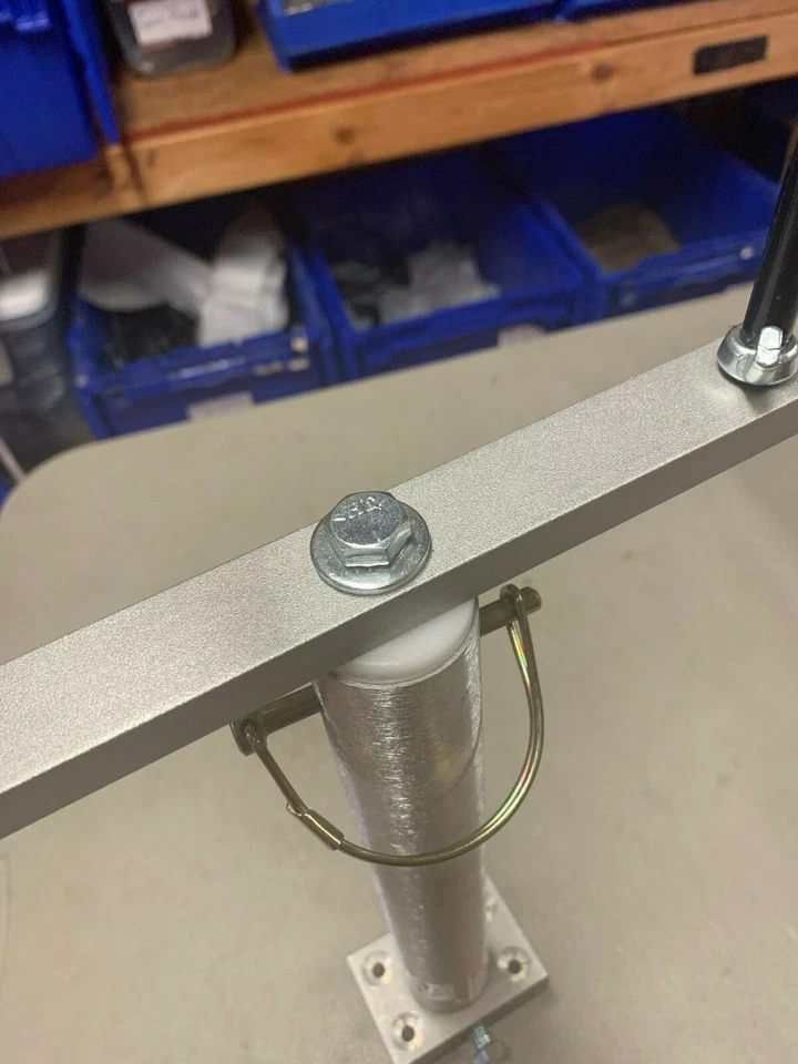 Barra a T 36" con reggisella e base resistente e porta aste da 6 - 0 gradi USA * - Immagine 3 di 4