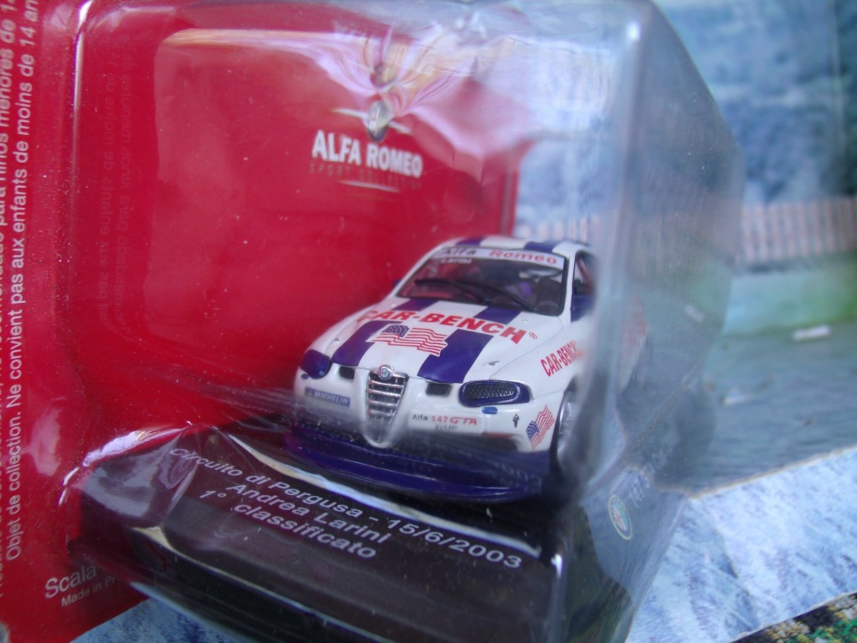 1/43 Magazine Series Alfa Romeo 147 GTA cup 2003 | eBay