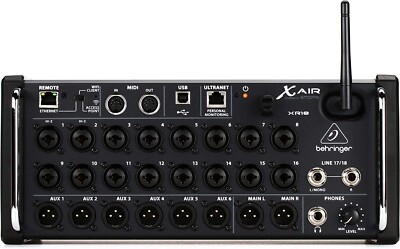 Behringer X Air XR18 18-channel Tablet-Controlled Digital Mixer