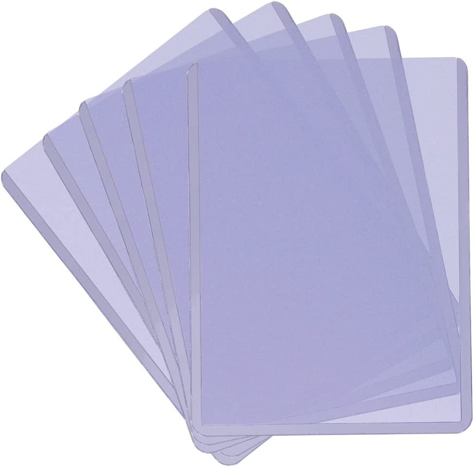 3" X 4" Clear Regular Top Loaders for Cards with Sleeves Bundle Standard Size 20