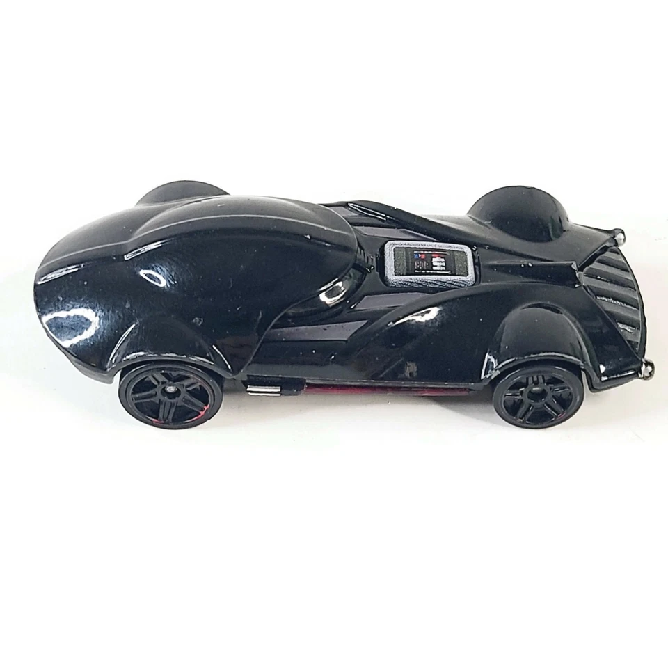 Coche coleccionable Hot Wheels 2014 Darth Vader Star Wars negro fundido a presión automático 1:64 Foto 3 de 4