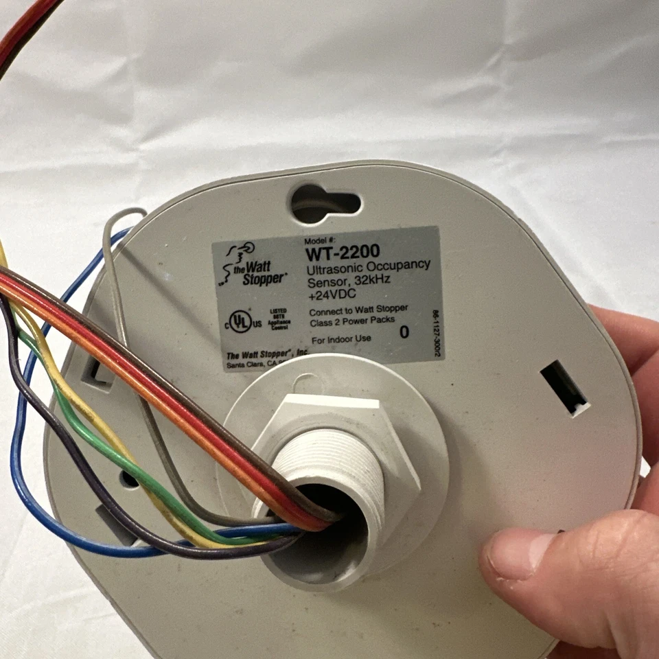 Legrand Wattstopper WT-2200 Ultrasonic Occupancy Sensor 32kHz - Image 2 of 3